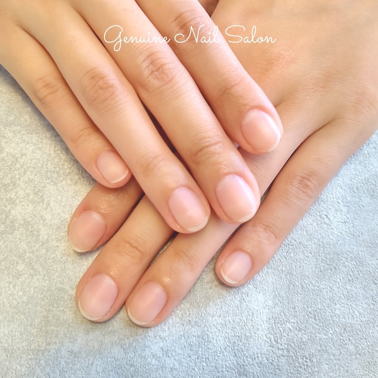 オールシーズン ハンド マット クリア ジェルネイル Genuine Nail Beauty Salonのネイルデザイン No ネイルブック