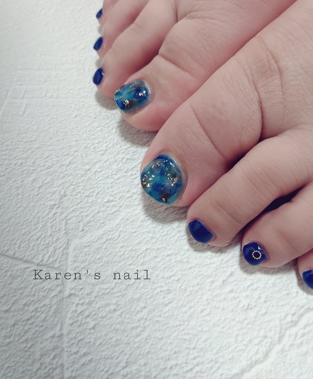 オールシーズン クリスマス フット ワンカラー べっ甲 Karen S Nail Rierinのネイルデザイン No ネイルブック