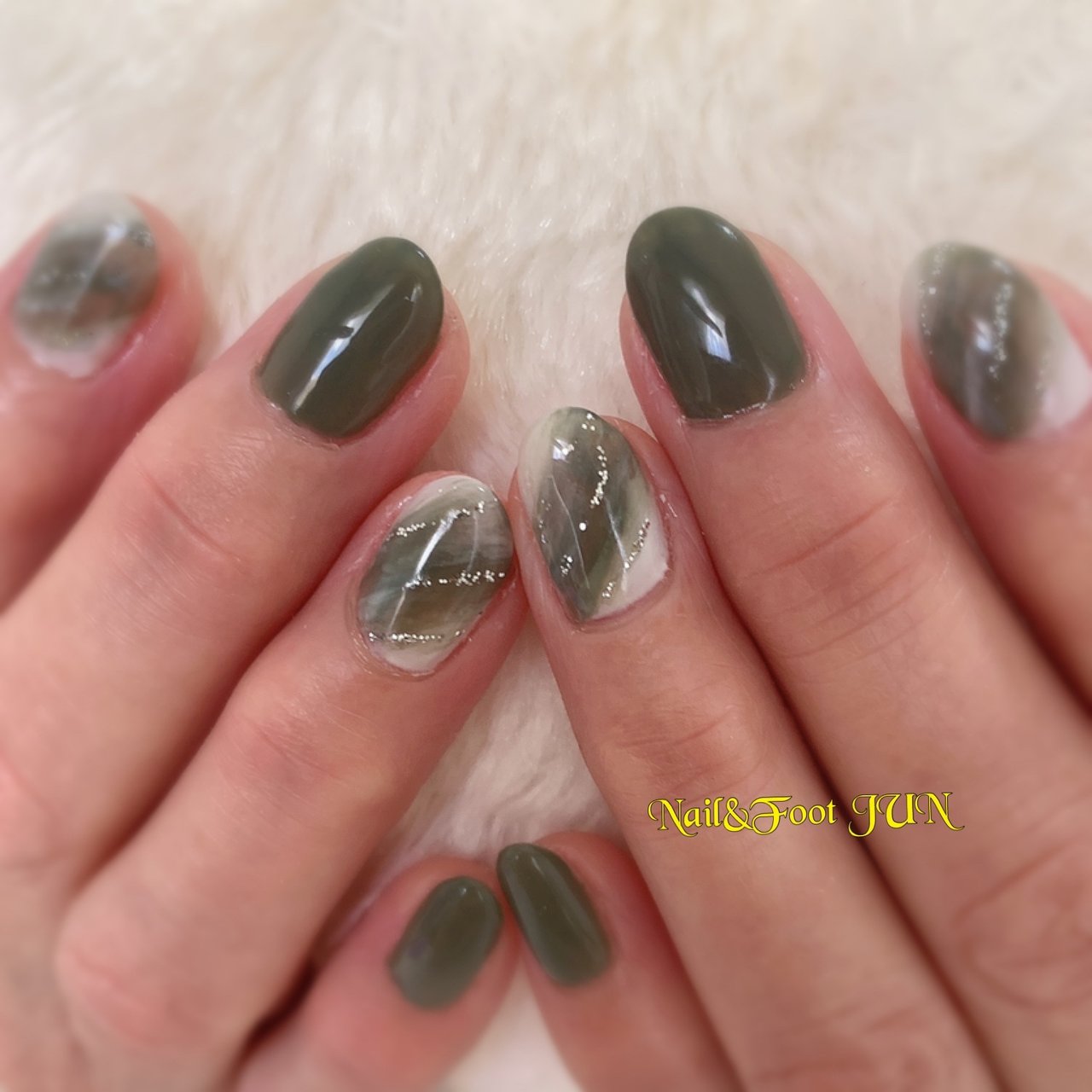 秋 冬 オールシーズン ハンド シンプル Junのネイルデザイン No ネイルブック