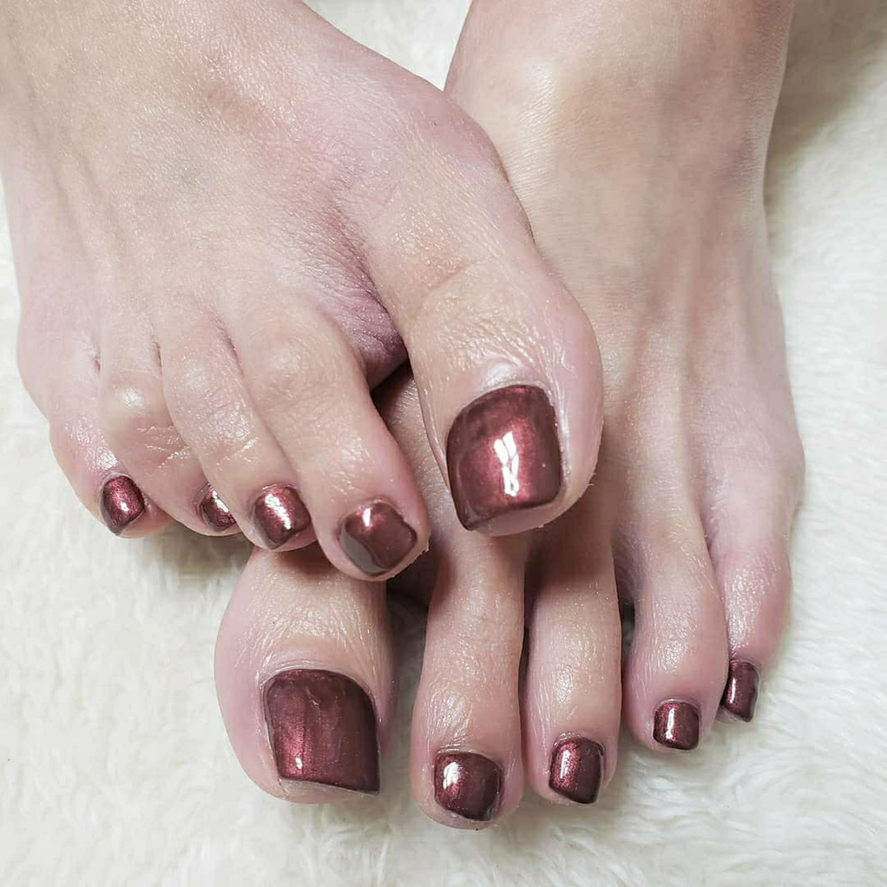 シンプル フットネイル フット - ftnailのネイルデザイン[No.6868408]｜ネイルブック