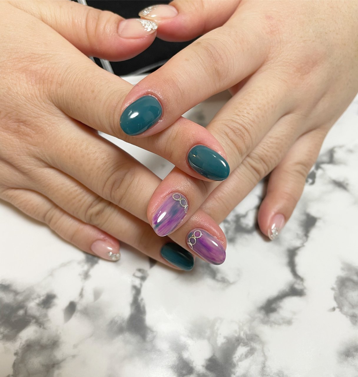 秋 パーティー デート 女子会 ワンカラー Nailsalon Almaのネイルデザイン No ネイルブック