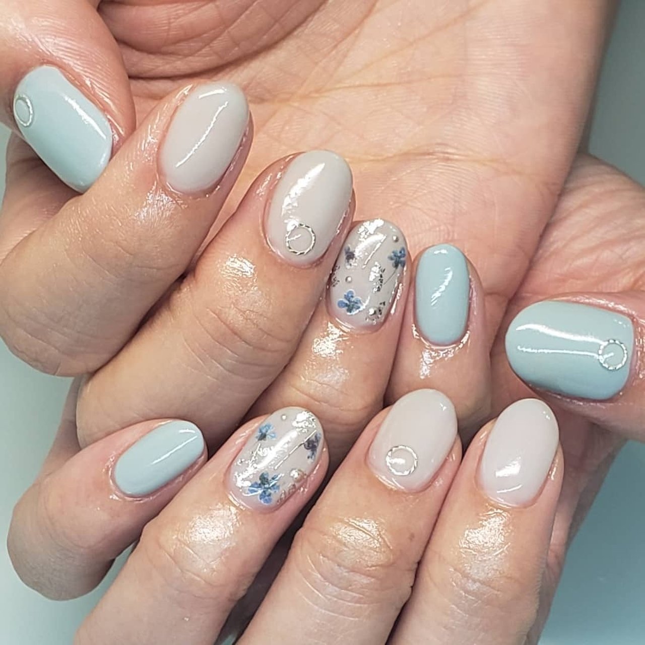 オールシーズン オフィス デート 女子会 ハンド Ronnailのネイルデザイン No ネイルブック