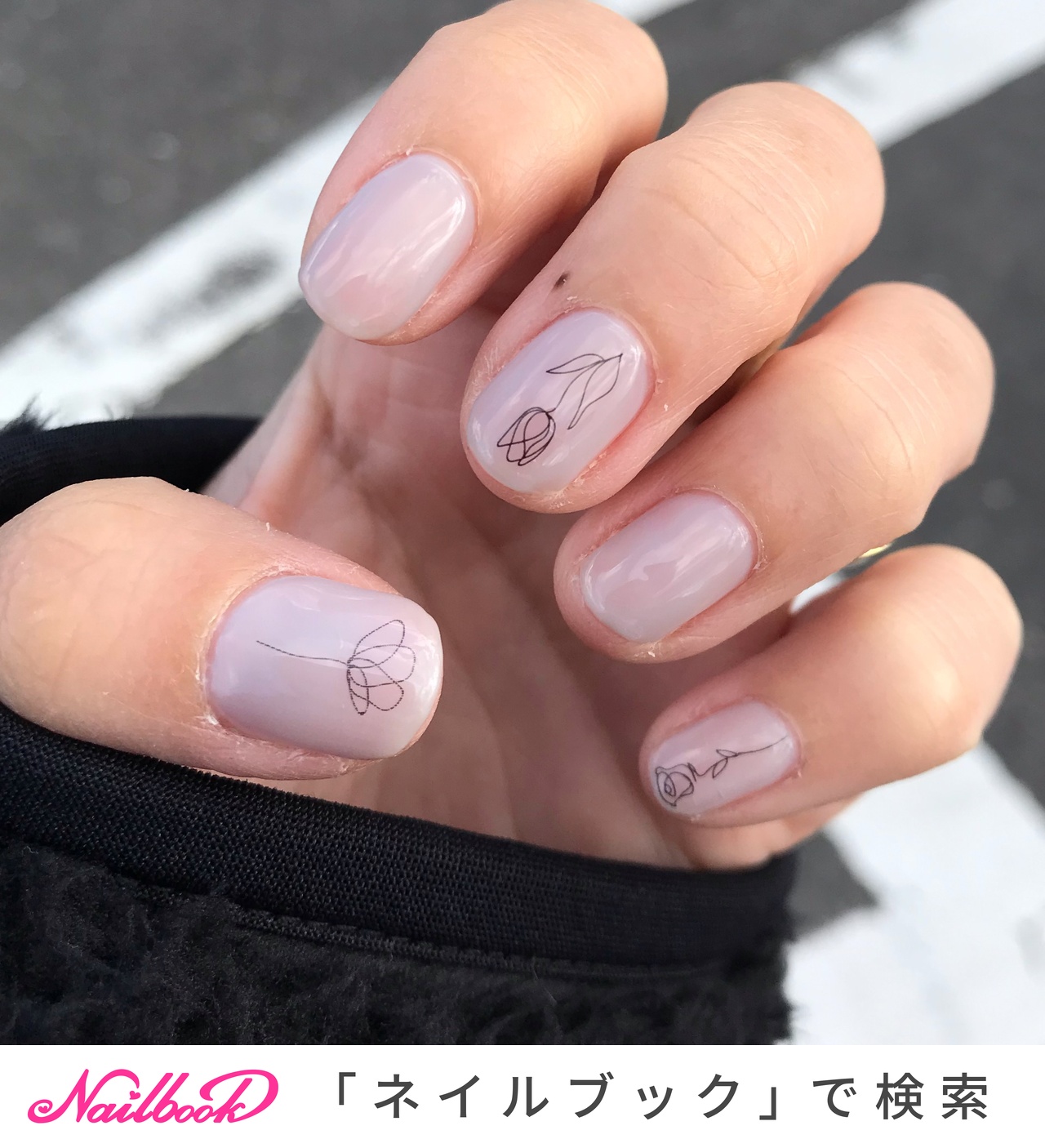 フットネイルシール♡HJ-02❤️2枚目-50円☆3枚以上購入でヤスリ付き ...