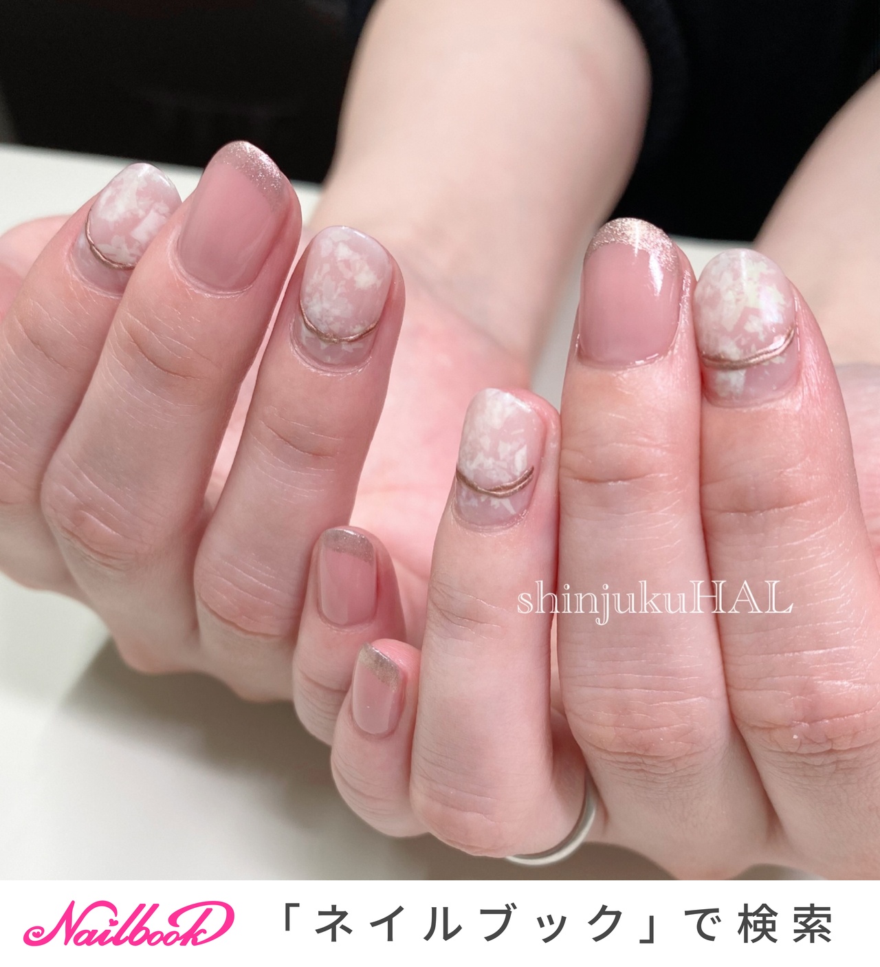 結婚式参列のネイルデザイン ネイルブック