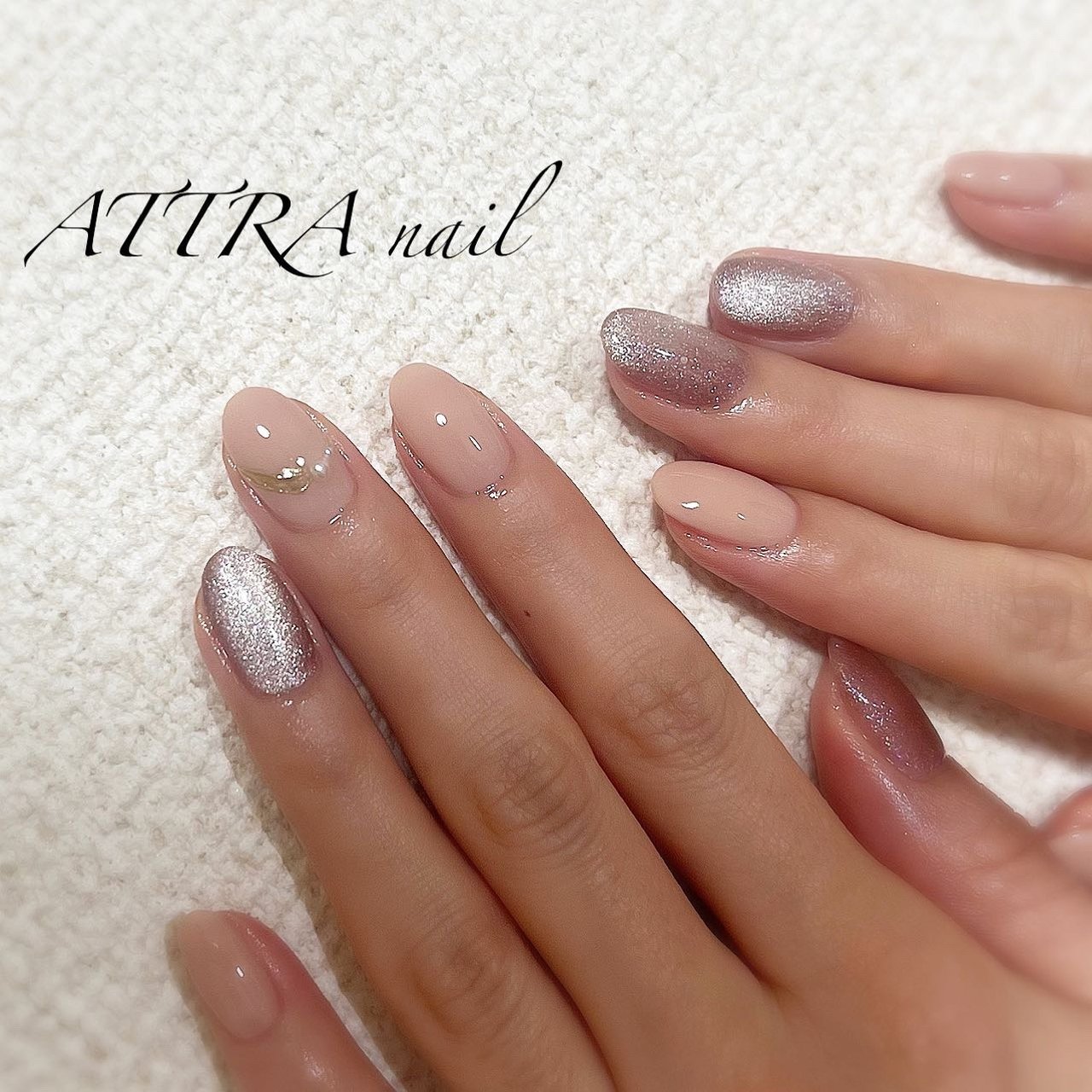 秋 冬 クリスマス オフィス ハンド Naomiのネイルデザイン No ネイルブック