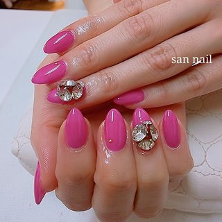 21年 新着順 ピンク ネオンカラー ビビッドのネイルデザイン ネイルブック