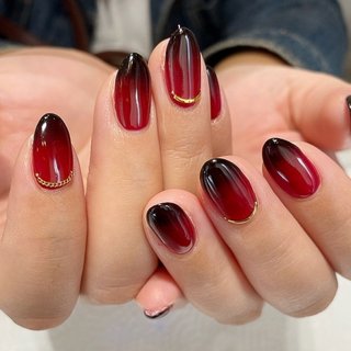ルブタン風のネイルデザイン｜ネイルブック