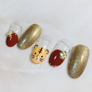 虎ネイル Tigernail ネイルブック