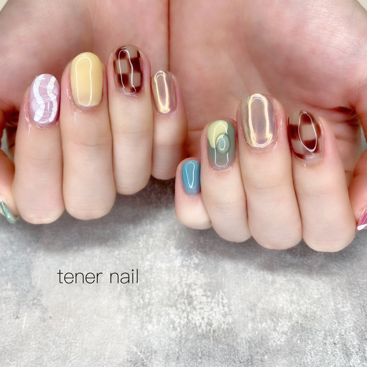ライブ ブライダル パーティー 女子会 ハンド テネルネイル Tener Nailのネイルデザイン No ネイルブック