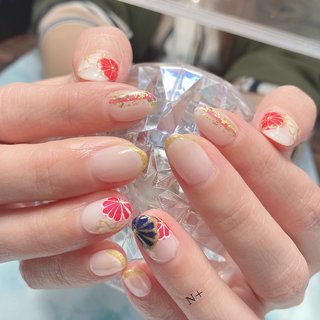 おすすめ順 和ネイル 和柄 和風 N のネイルデザイン ネイルブック