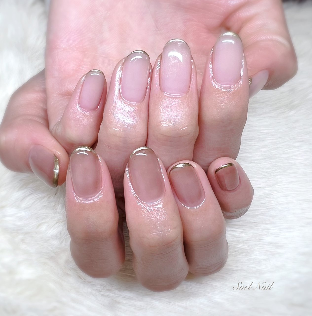 冬 オールシーズン クリスマス オフィス ハンド Soel Nailのネイルデザイン No ネイルブック