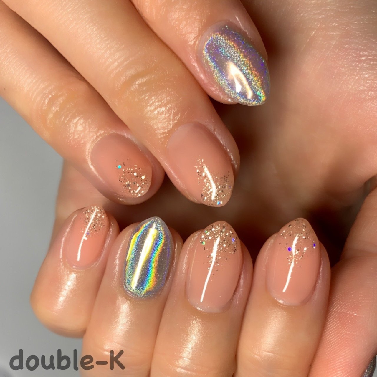 夏 オールシーズン ハンド シンプル グラデーション Double Kのネイルデザイン No ネイルブック