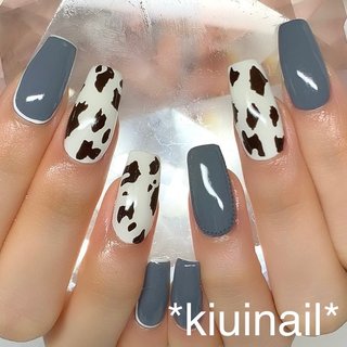 ブラック 黒 グレーネイルのネイルデザイン ネイルブック