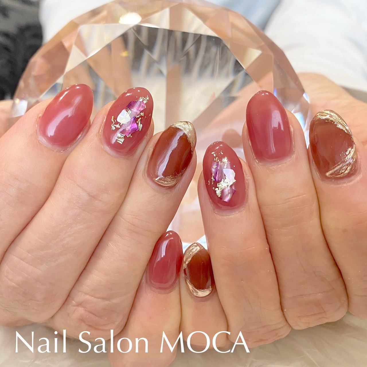 オールシーズン オフィス パーティー デート ハンド Nail Salon Mocaのネイルデザイン No ネイルブック
