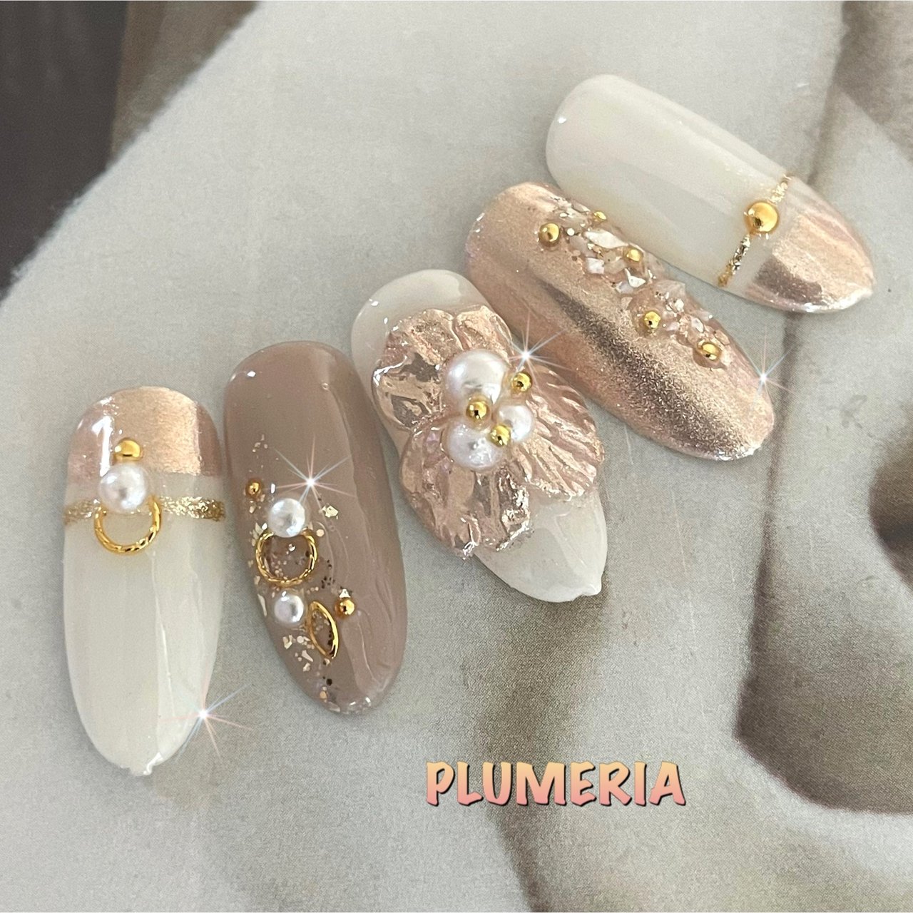 冬 パーティー デート 女子会 ハンド Plumeria 隠れ家サロンプルメリア のネイルデザイン No 686 ネイルブック