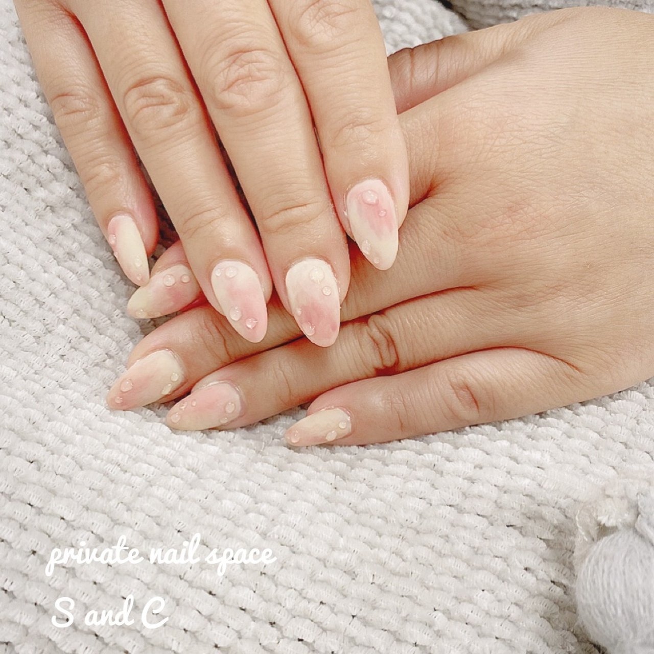 オールシーズン ハロウィン オフィス ハンド タイダイ Private Nail Space S And Cのネイル デザイン No ネイルブック