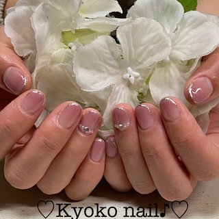 結婚式お呼ばれネイルのネイルデザイン ネイルブック