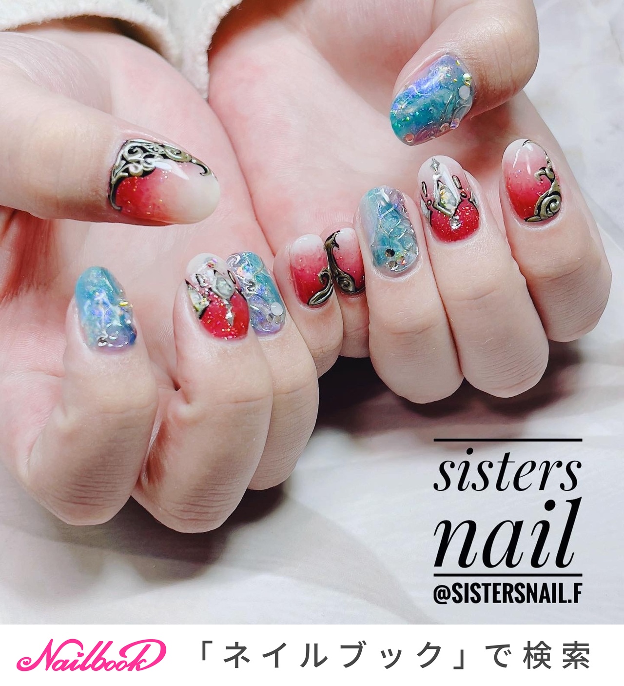 オールシーズン 旅行 ライブ パーティー ハンド Nailist Kazumiのネイルデザイン No ネイルブック