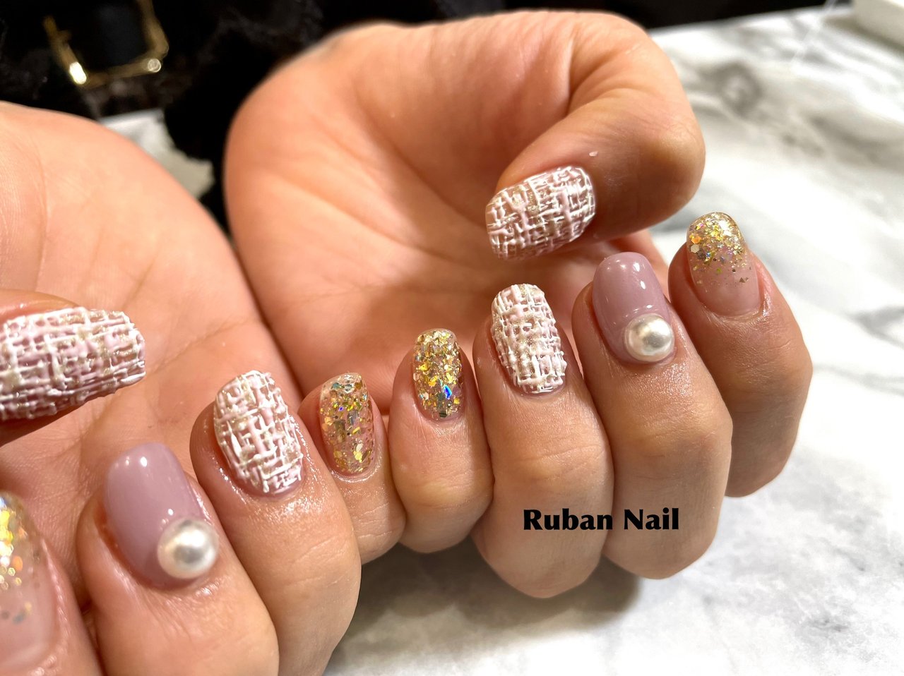 秋 冬 デート 女子会 ハンド Ruban Nailのネイルデザイン No ネイルブック