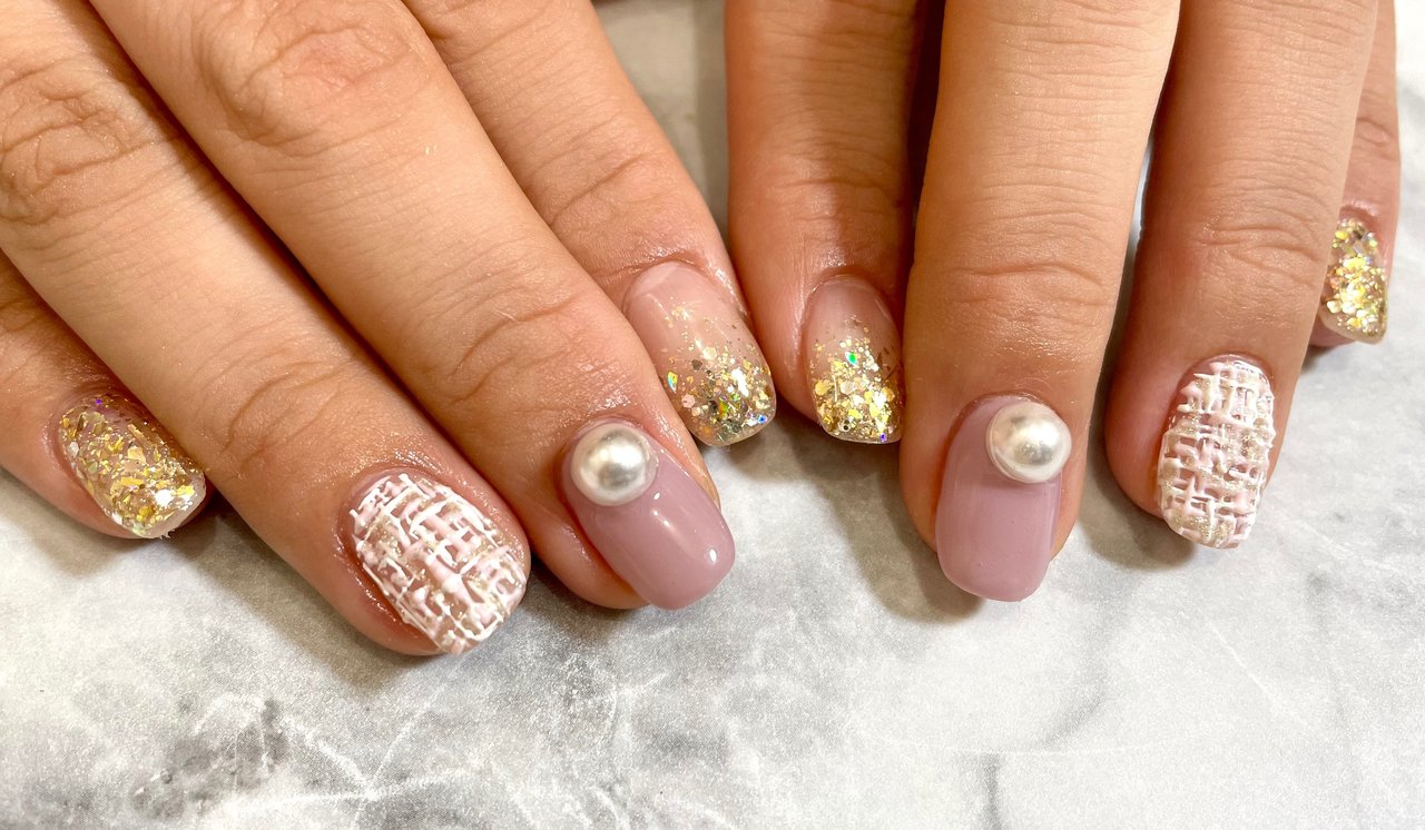 秋 冬 デート 女子会 ハンド Ruban Nailのネイルデザイン No ネイルブック