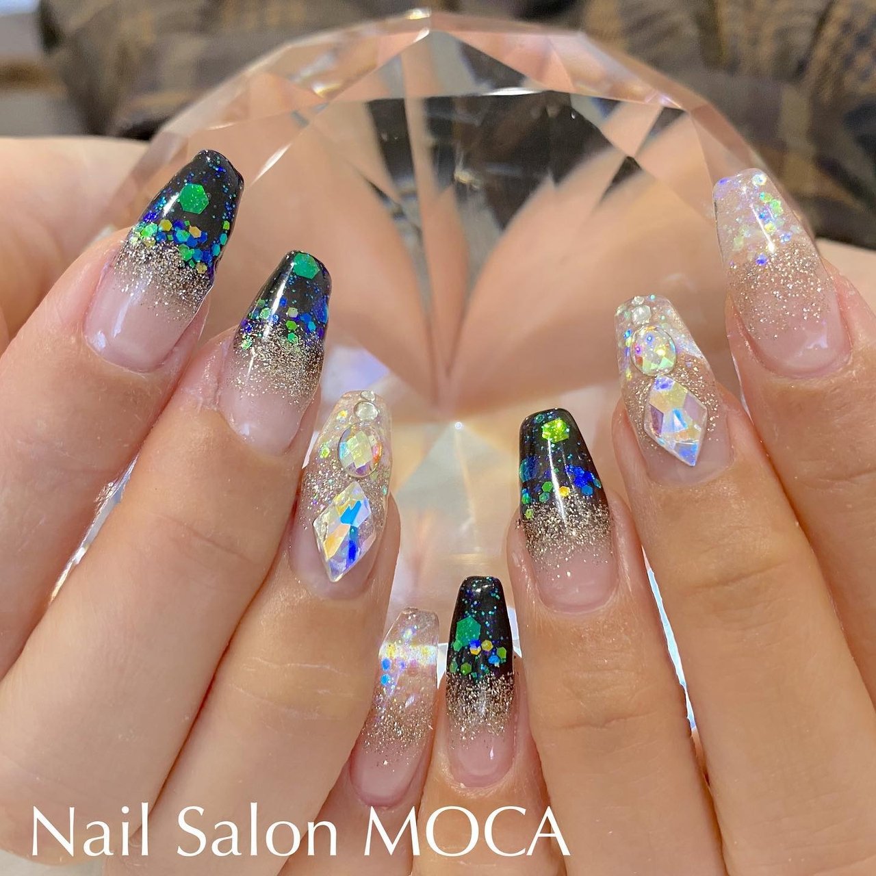 オールシーズン ブライダル パーティー デート ハンド Nail Salon Mocaのネイルデザイン No ネイルブック