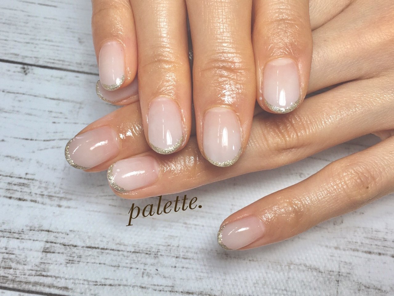 オールシーズン オフィス ブライダル パーティー ハンド Nail Paletteのネイルデザイン No ネイルブック