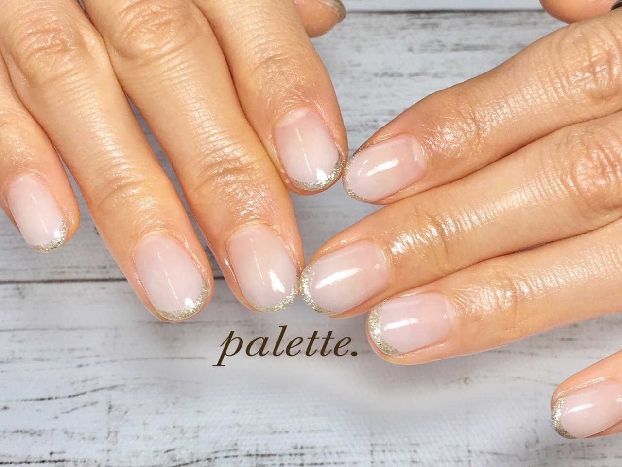 オールシーズン オフィス ブライダル パーティー ハンド Nail Paletteのネイルデザイン No ネイルブック