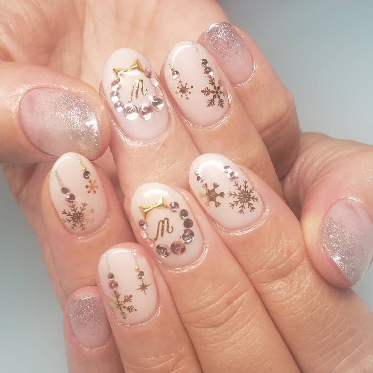 冬 クリスマス パーティー デート ハンド Ronnailのネイルデザイン No ネイルブック