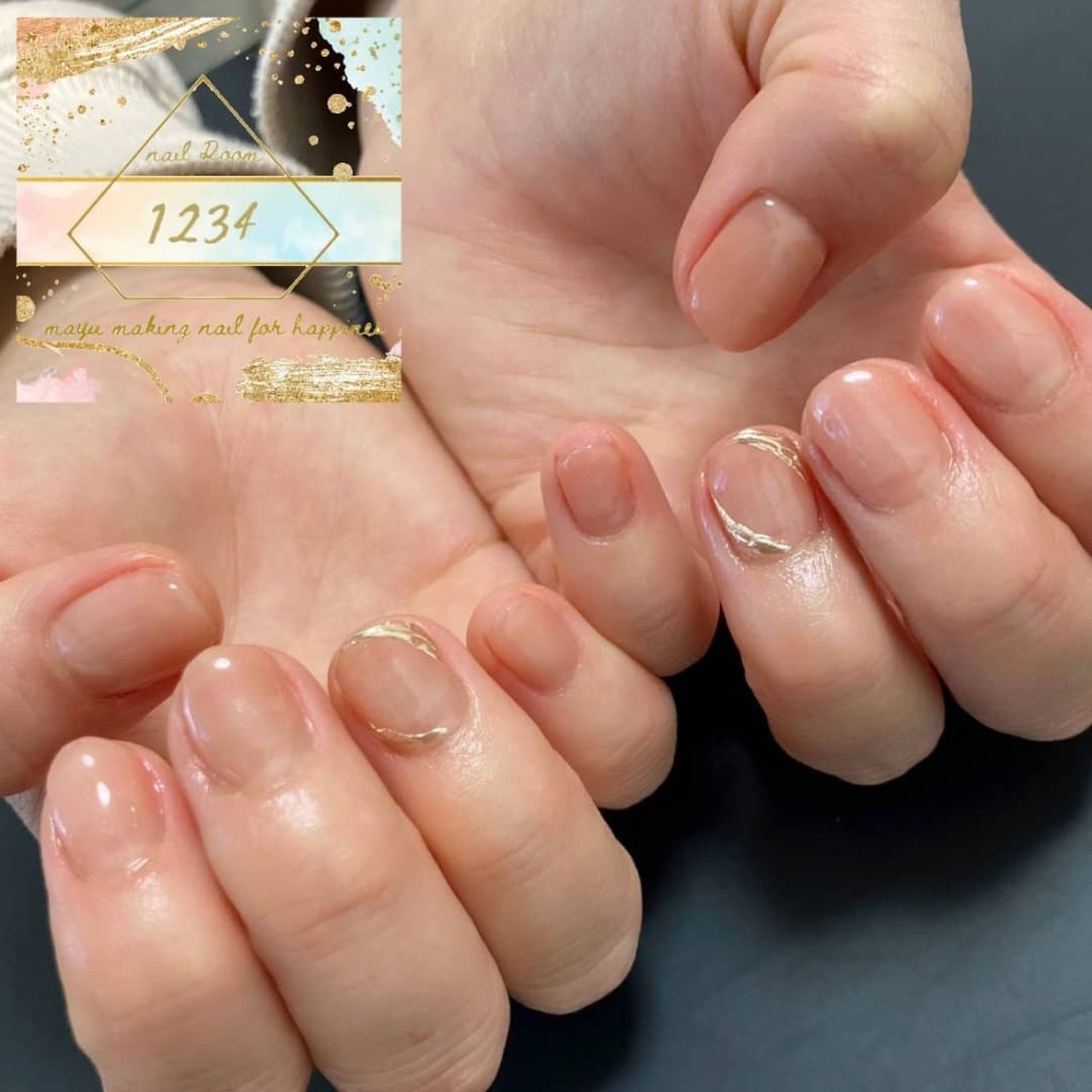 オフィス ブライダル デート 女子会 ハンド 1234 Nailroomのネイルデザイン No ネイルブック