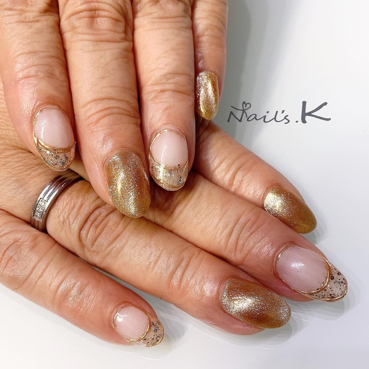 冬 オールシーズン ブライダル パーティー ホワイト Nail S Kのネイルデザイン No ネイルブック