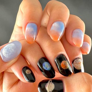 惑星のネイルデザイン ネイルブック