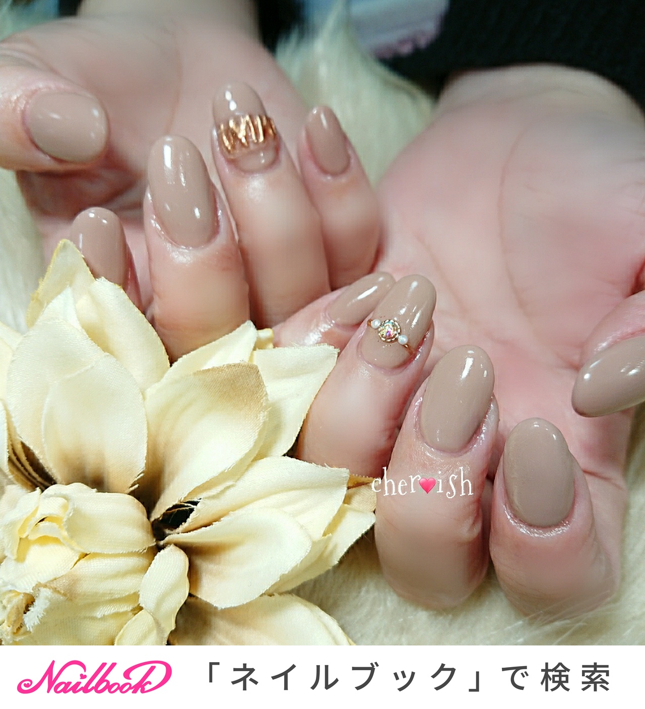 【美品】Le Chic✖️ハリスツイード　へリンボ ーン　ステンカラー　Lサイズ 美品】Le Chic✖️ハリスツイード へリンボ ーン ステンカラー L