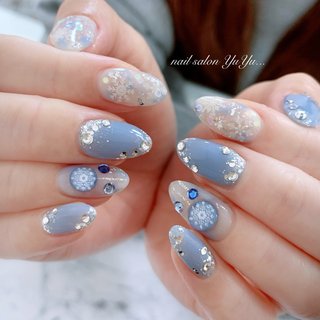 冬 お正月 クリスマス オフィス ハンド Nail Salon Yuyuのネイルデザイン No ネイルブック