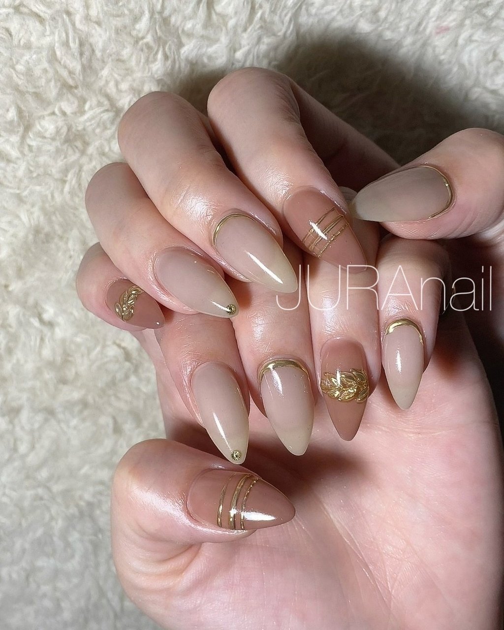 秋 オールシーズン デート 女子会 ハンド Megu Jura Nailのネイルデザイン No ネイルブック