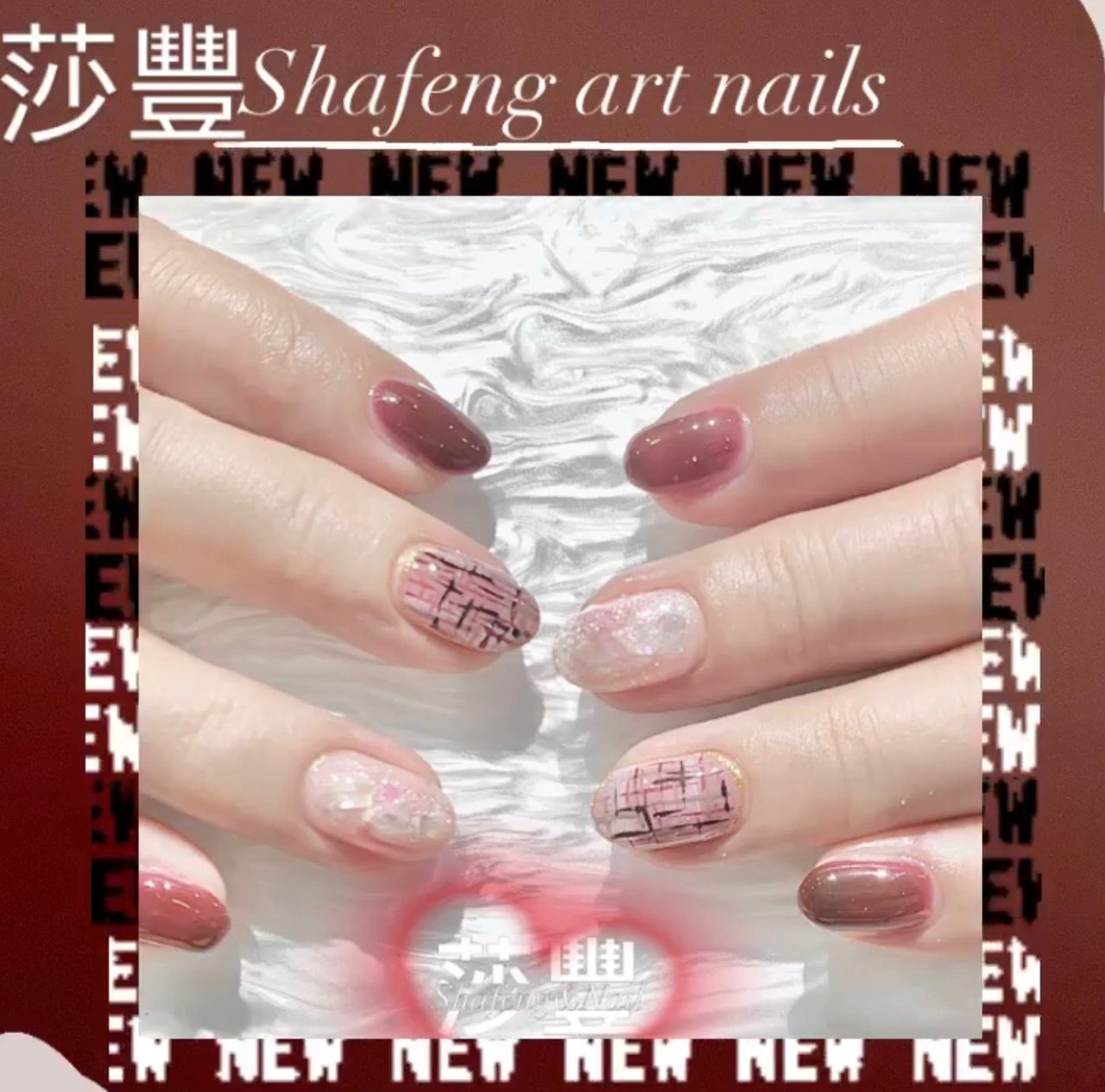 ネイルシール 莎豐美甲 Nailのネイルデザイン No ネイルブック
