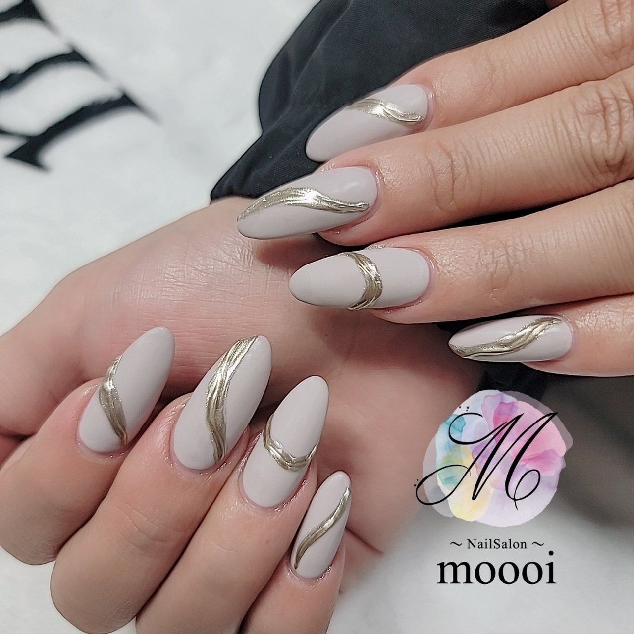 秋 冬 オールシーズン ハンド シンプル Nailsalon Moooiのネイルデザイン No 621 ネイルブック
