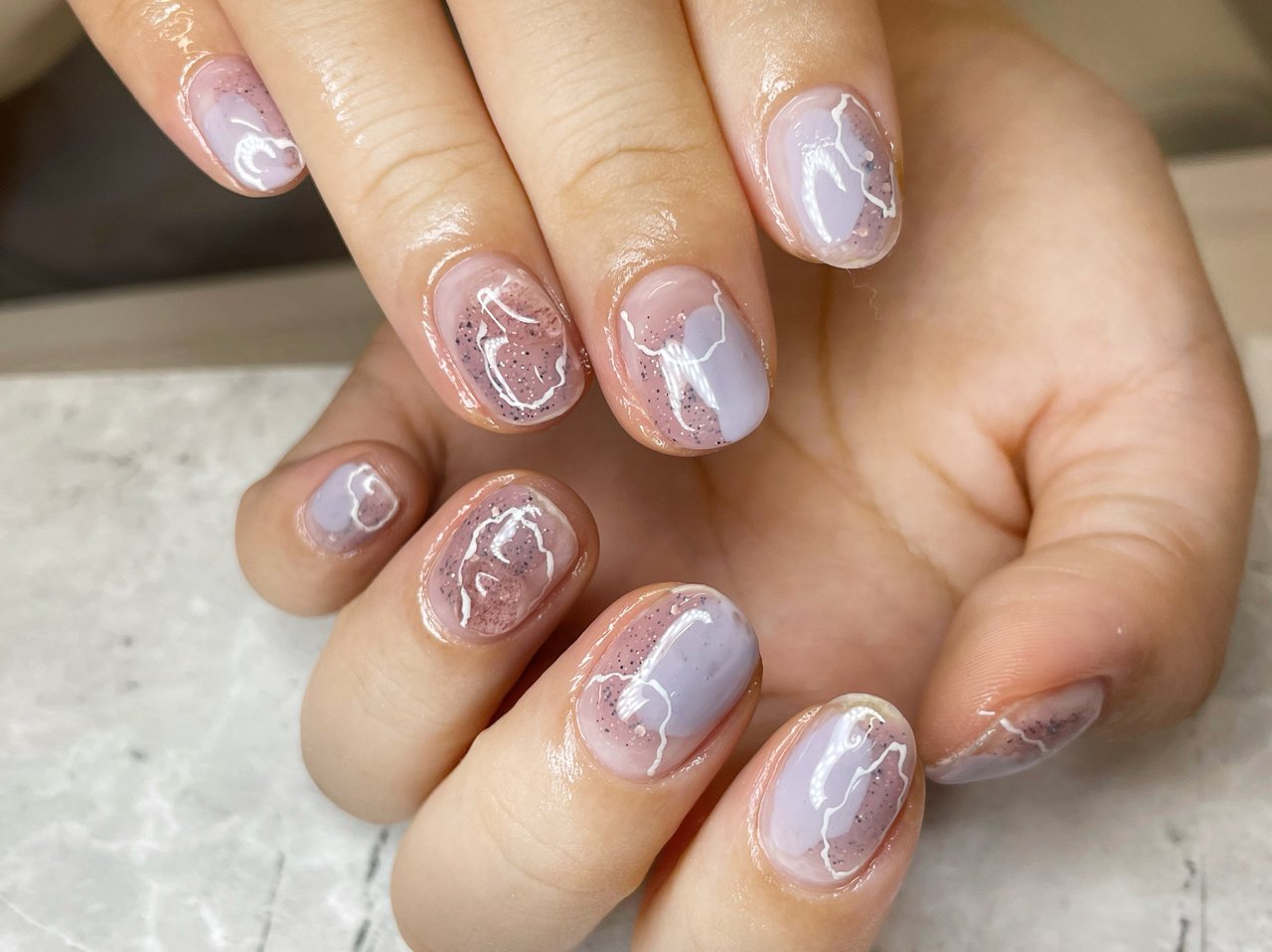 春 夏 秋 冬 お客様 Nail Heromosaのネイルデザイン No 627 ネイルブック