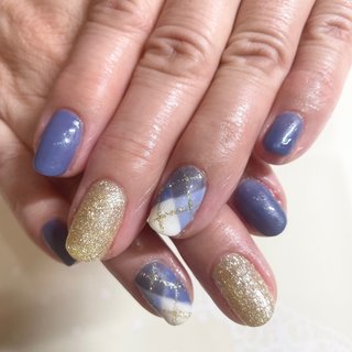 アイスブルーのネイルデザイン ネイルブック