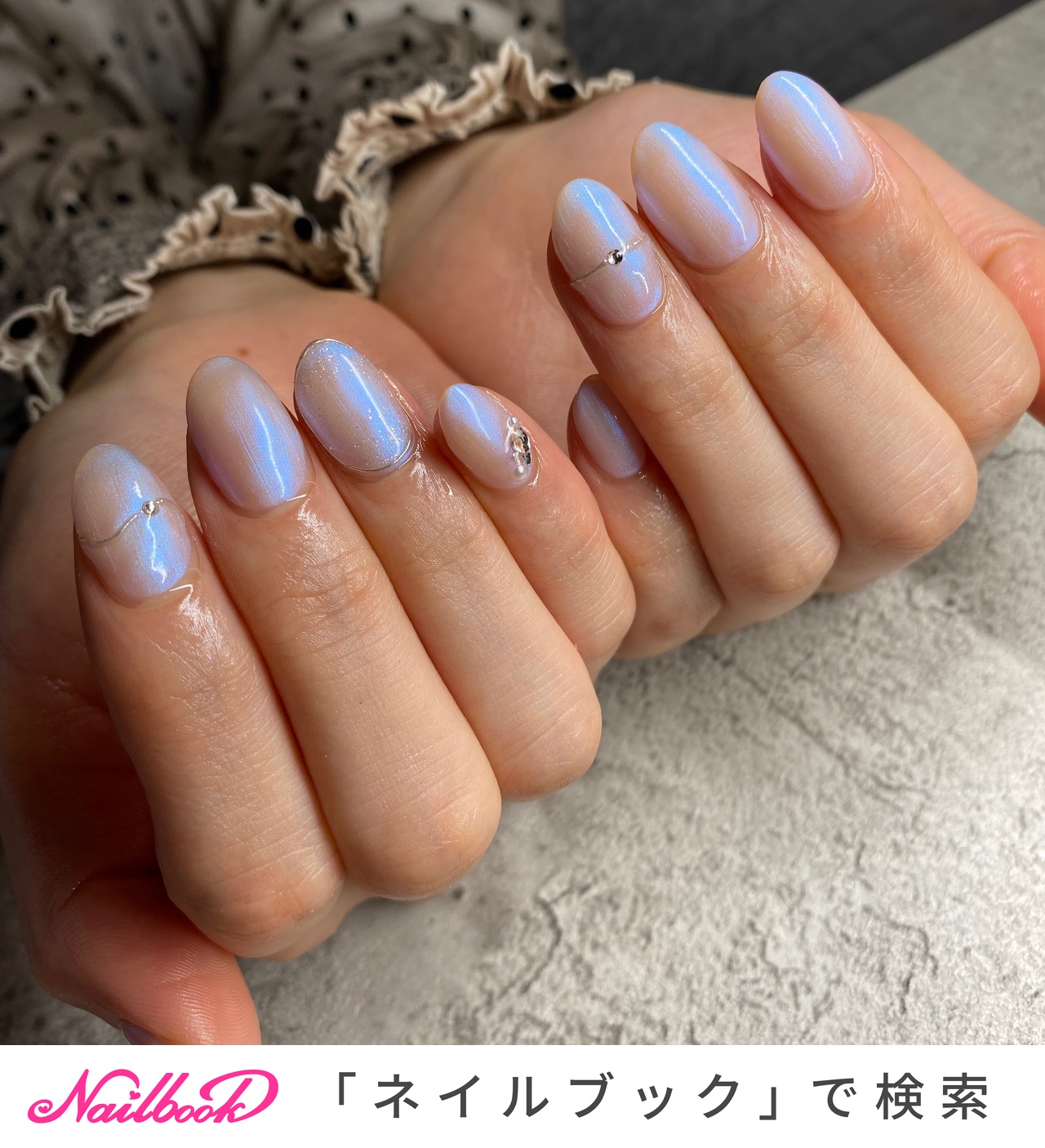 オパールネイルのネイルデザイン ネイルブック