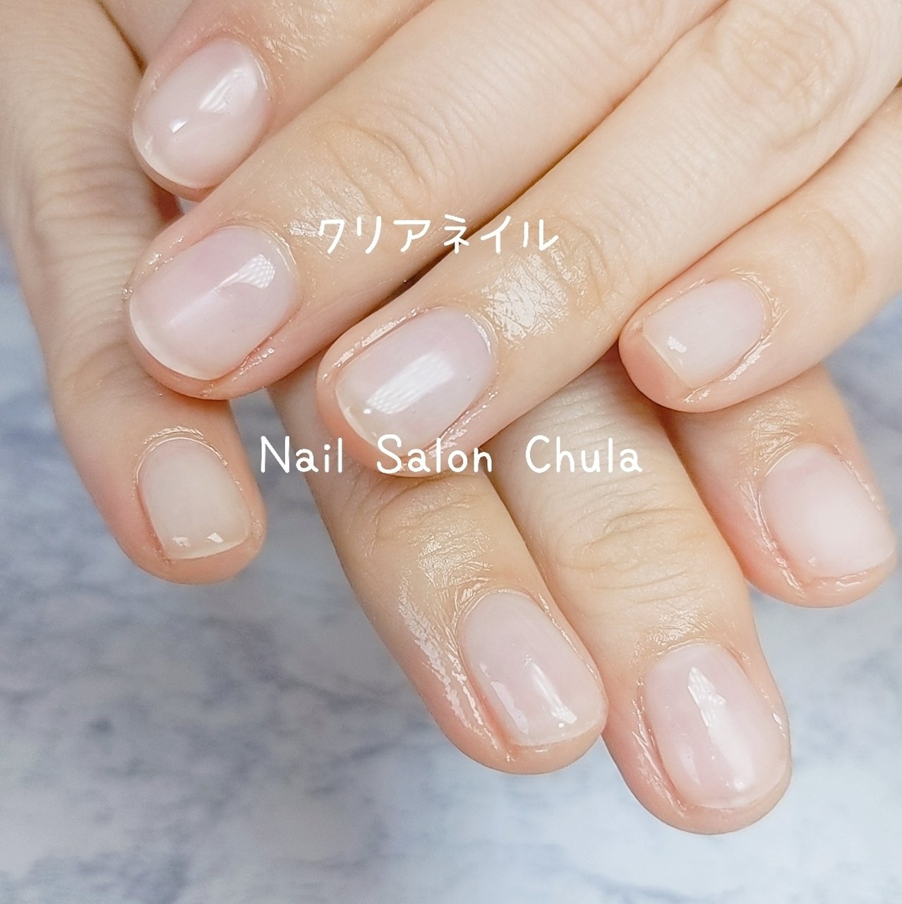 オールシーズン オフィス ハンド ショート ジェルネイル ネイルサロンchulaのネイルデザイン No ネイルブック