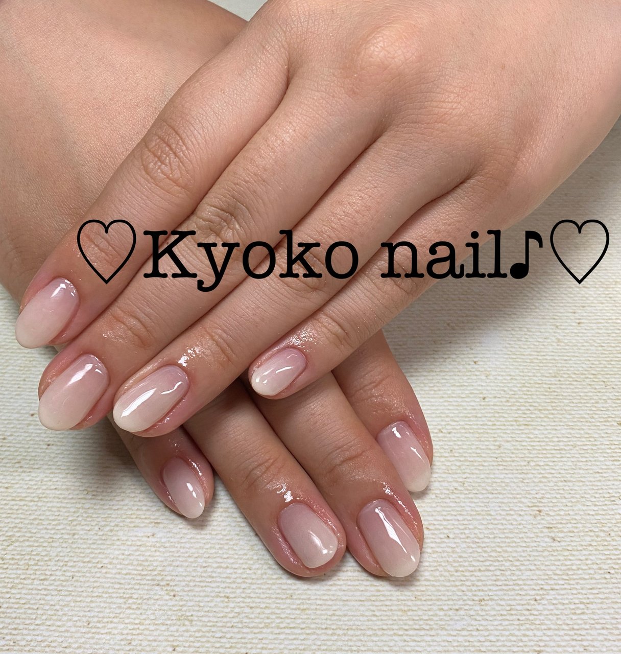 オールシーズン オフィス ハンド シンプル グラデーション Kyoko Nailのネイルデザイン No ネイルブック