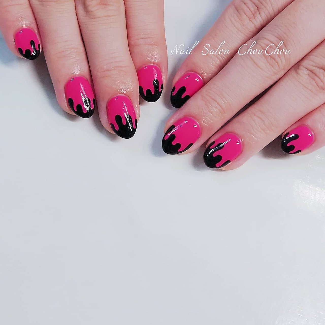 ライブ スポーツ ハンド 変形フレンチ ワンカラー Yukiのネイルデザイン No ネイルブック