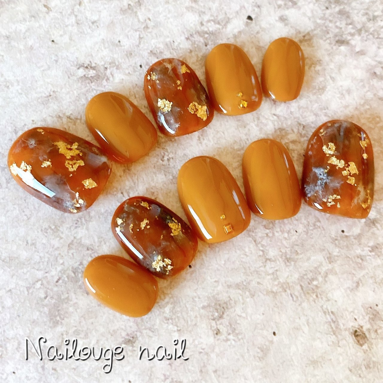 秋 冬 デート 女子会 ハンド Nailsalon Nailougeのネイルデザイン No ネイルブック