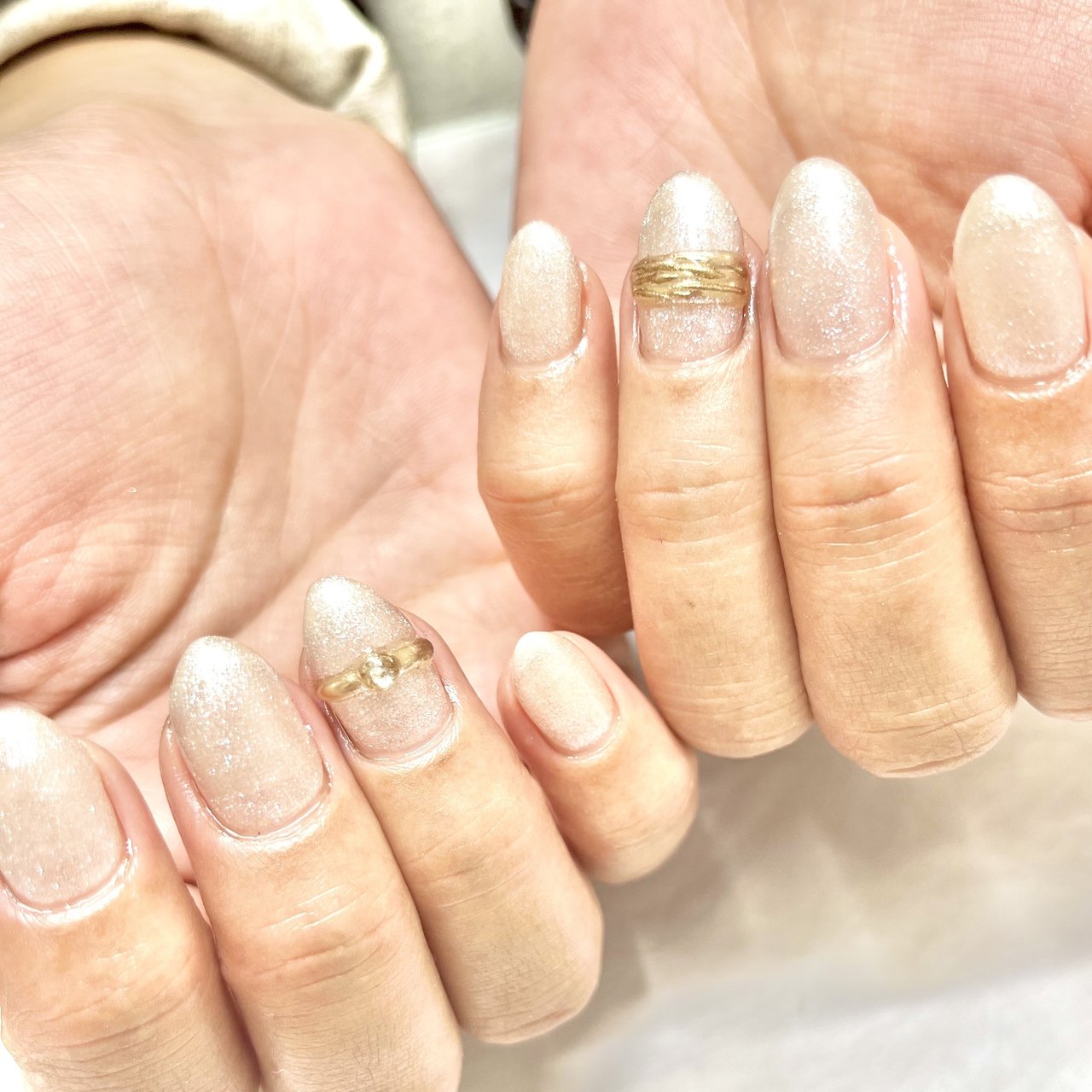 ホワイト - 💎crystal R ~nail salon~のネイルデザイン[No.6902953