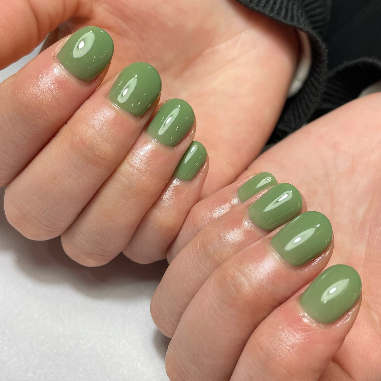 オールシーズン ハンド シンプル ワンカラー ショート Nail Salon Hannaのネイルデザイン No ネイルブック