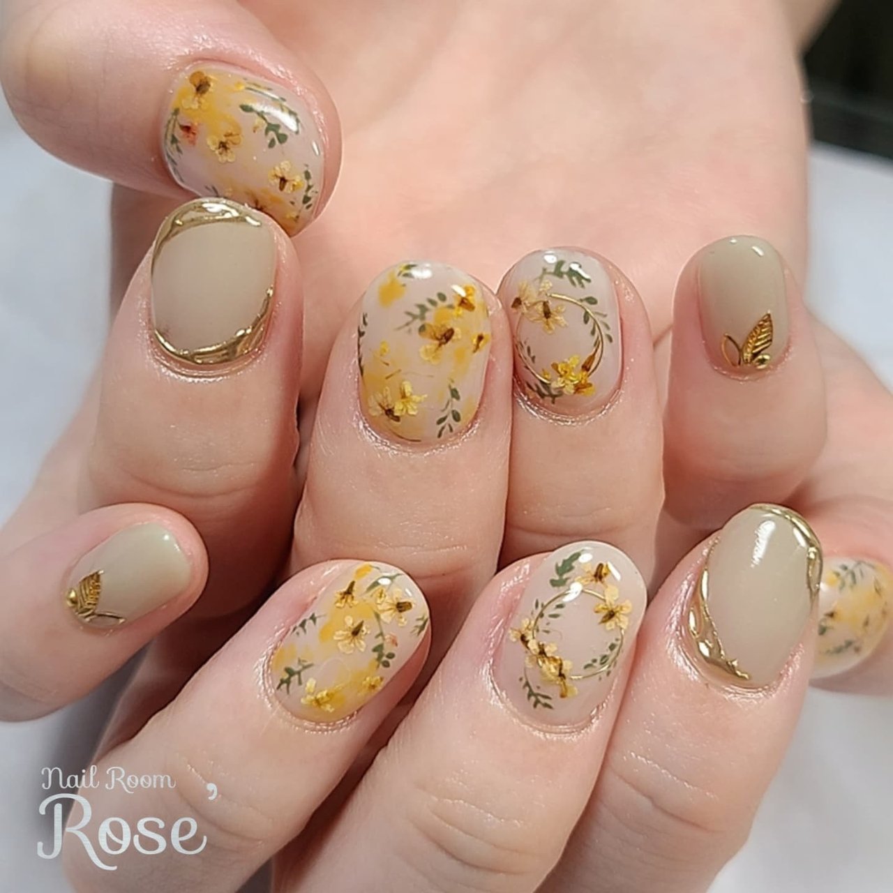 春 ブライダル パーティー ハンド ワンカラー 三軒茶屋 Rose のネイルデザイン No ネイルブック