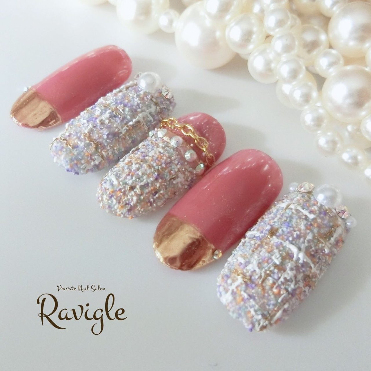 冬 旅行 クリスマス パーティー ハンド Chiharu Ravigle ラヴィグル のネイルデザイン No ネイルブック