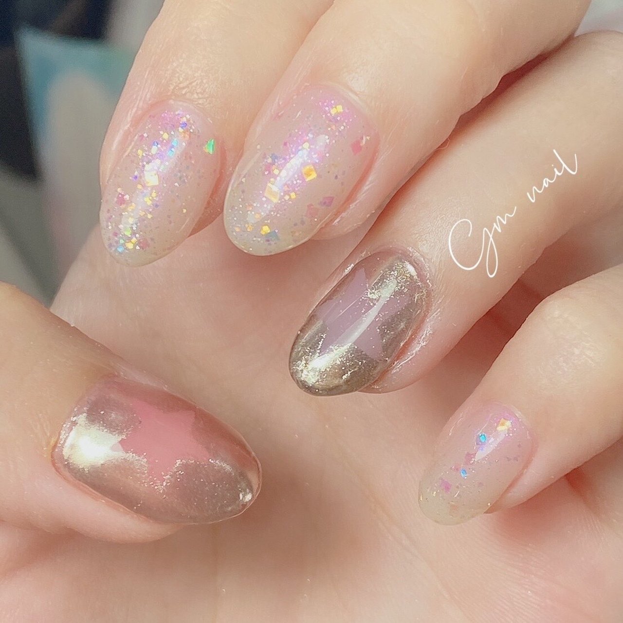 冬 オールシーズン クリスマス オフィス ハンド Gm Nailのネイルデザイン No ネイルブック