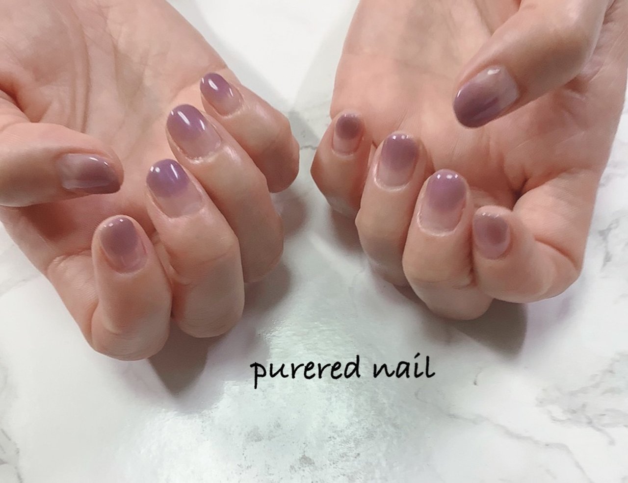 冬 ハンド シンプル 変形フレンチ ショート 今内知津子のネイルデザイン No ネイルブック