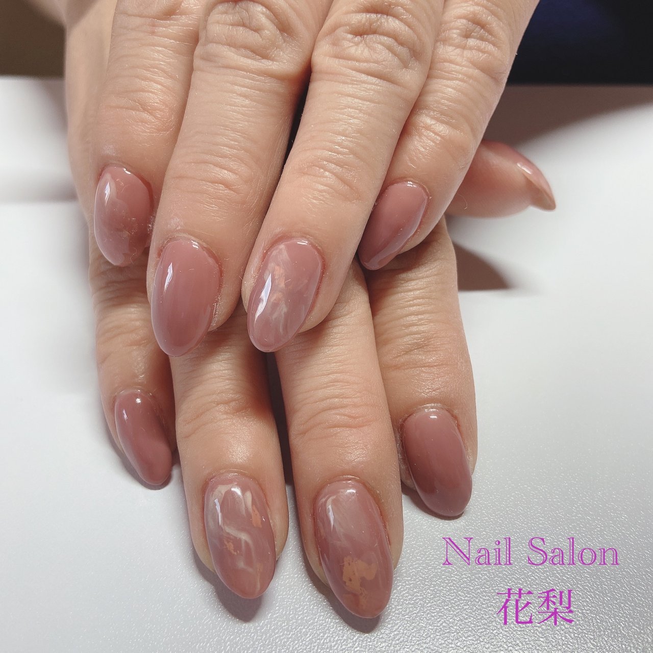 オールシーズン ハンド ニュアンス ロング ホワイト Nail Salon 花梨 愛知県 半田市のネイルデザイン No ネイル ブック